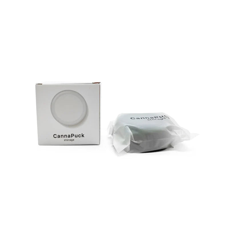 Cannapuck Small Herbal Storage Puck - Black