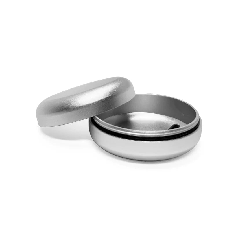 CannaPuck Small Herbal Storage - Silver