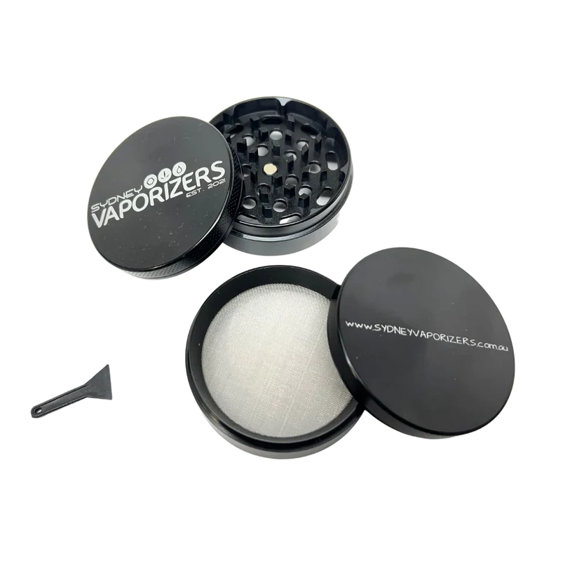 60mm 4pc Grinder - Black Metal