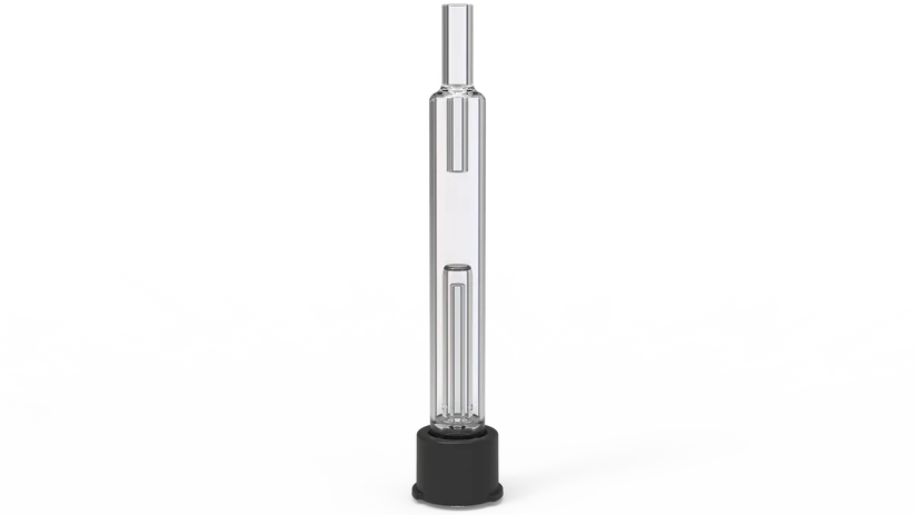 Glass Bubbler with Straight Stem for Mighty & Crafty Models